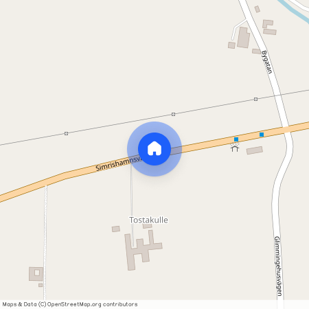 Simrishamnsvägen, Tommarp