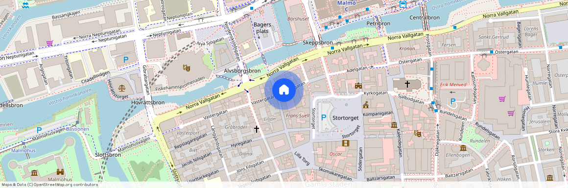 Västergatan 6C, Gamla Staden