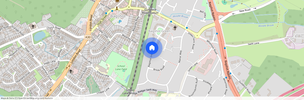 Bagshot Green, Bagshot, Surrey, GU19