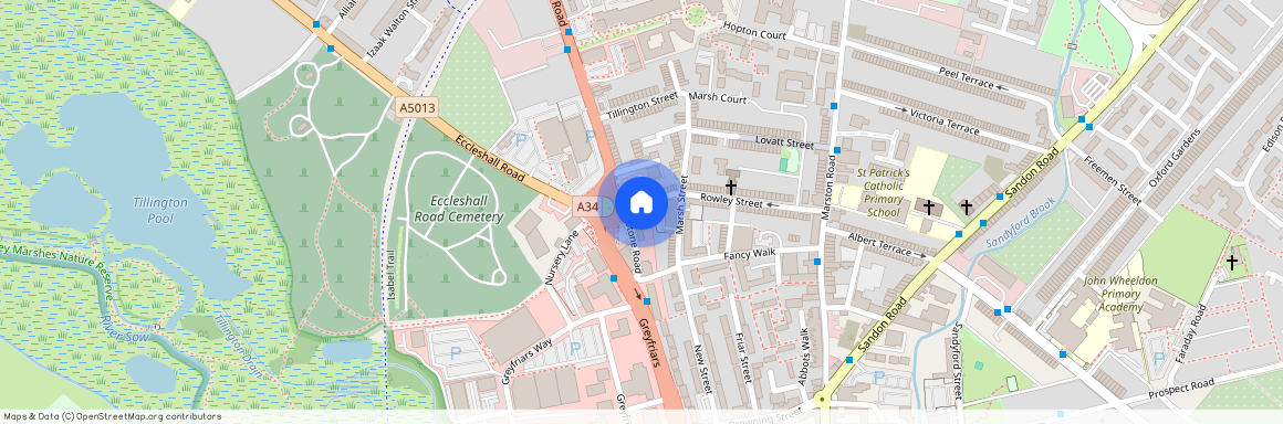 Rowley Street, Stafford, ST16