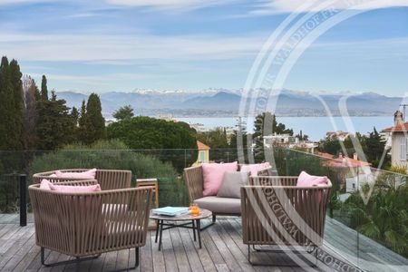 Villa Contemporaine Cap D'Antibes vue mer - Photo 5