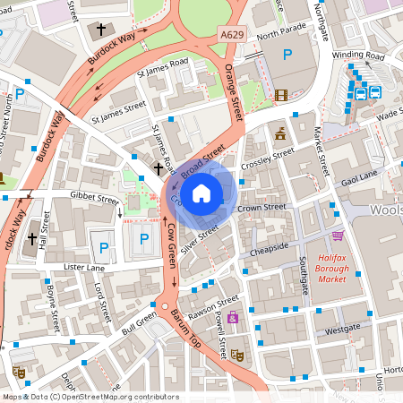 The Chambers, Crown St, Halifax, HX1 1TW