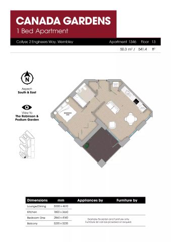 2 Bed Apartment - Photo 2