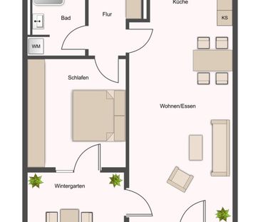 Top modern: „Stilvolle 2‑Zimmer-Erdgeschosswohnung in Reinbek-Neusc... - Photo 1