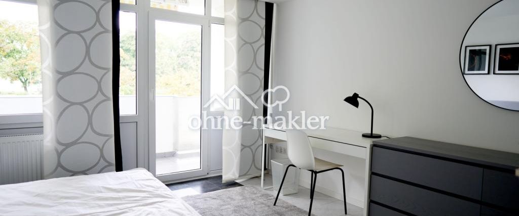 WG-Neugründung – Zimmer in neu renovierter & möblierter Wohnung mit Balkon - Foto 1