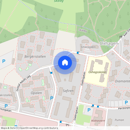 Oxhagen, Kalmar, Gustaf Adolfs väg 18 B