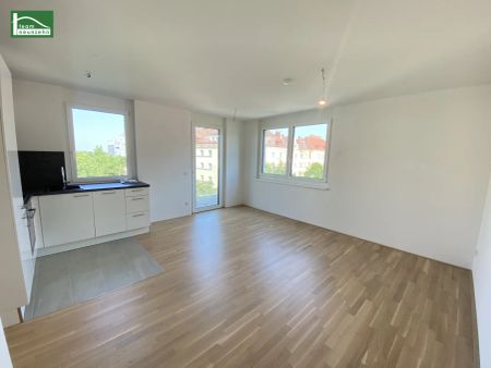 Moderne 2-Zimmer-Wohnung in idealer Lage - Nähe Millennium City, Handelskai und Donau! - Photo 2