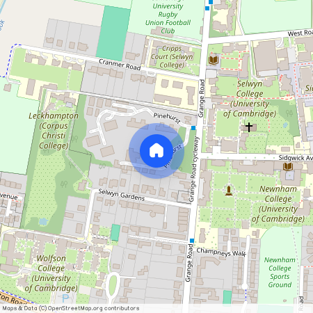 Redwood Lodge, Grange Road, Cambridge, CB3