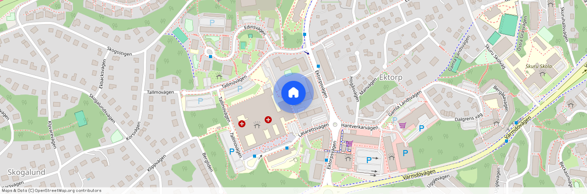 Ektorpsvägen, Nacka