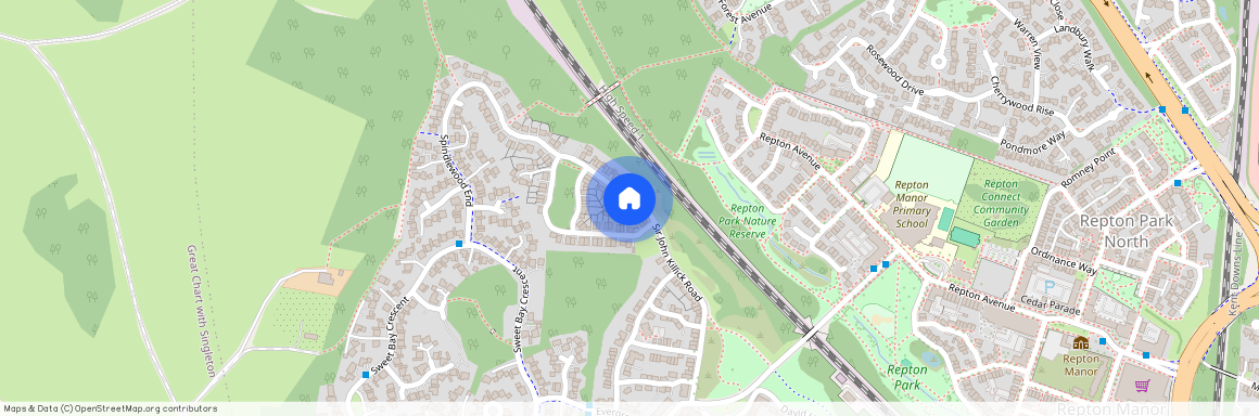 Sir John Killick Road, Repton Park, Ashford, TN23