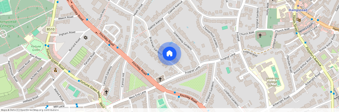 14 Bracknell Gardens, Hampstead, NW3 7EB, London