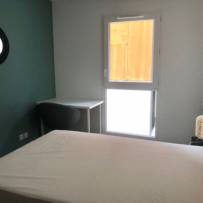 1 chambre à louer dans colocation T4 avec terrasse – Rennes Beauregard, 460€cc - Photo 1