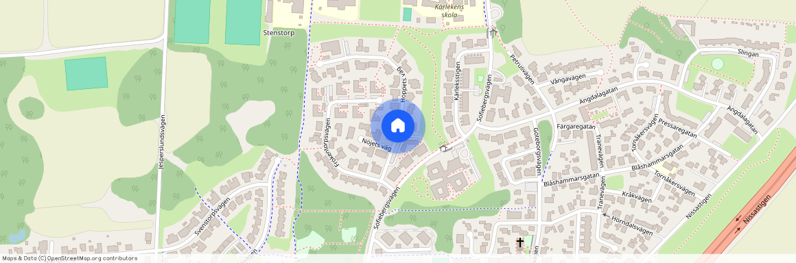 Hoppets väg, Halmstad