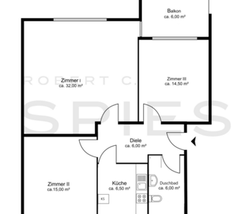 Erstbezug nach Modernisierung: Hochwertige, gut geschnittene 3-Zimmer-Whg. mit Balkon - Photo 2