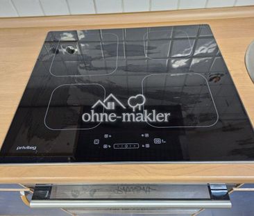 Schöne, helle und moderne 1 Zi-DG Wohnung (Klimagerät) mit EBK in M... - Foto 4