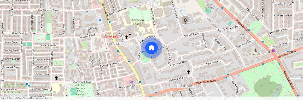 Flat 12, 48/50 Denison Road, Rusholme, Manchester, M14