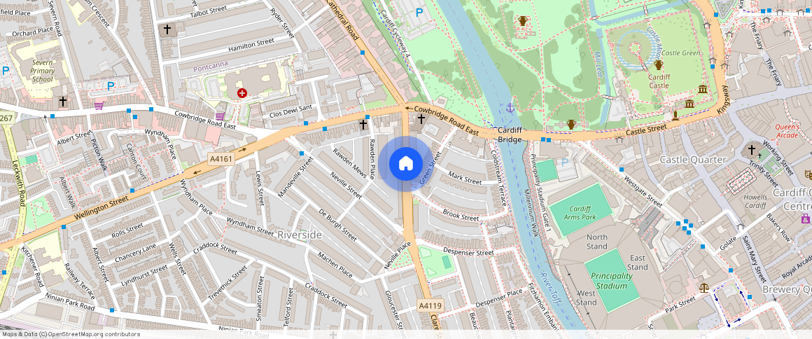 Lower Cathedral Road, Cardiff, CF11