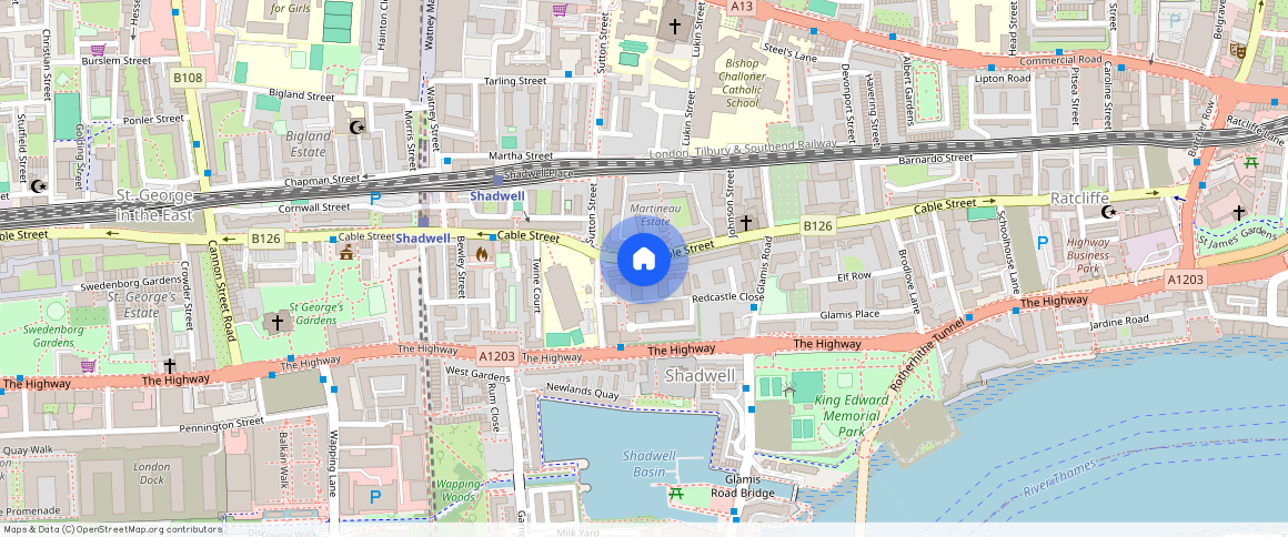 RM2 Cable Street | Shadwell | London | E1 0AE