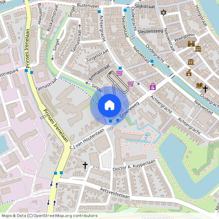 Singel 107, Weesp Centrum, 1381AT