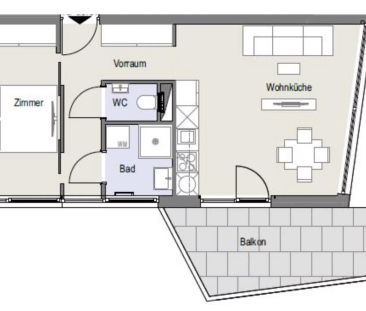UNBEFRISTET: 2-Zimmer-Neubau inkl. Balkon ab Jänner 2025! - Photo 2