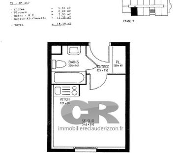 Location Appartement 1 pièce 19m² METZ 57050 - Photo 2