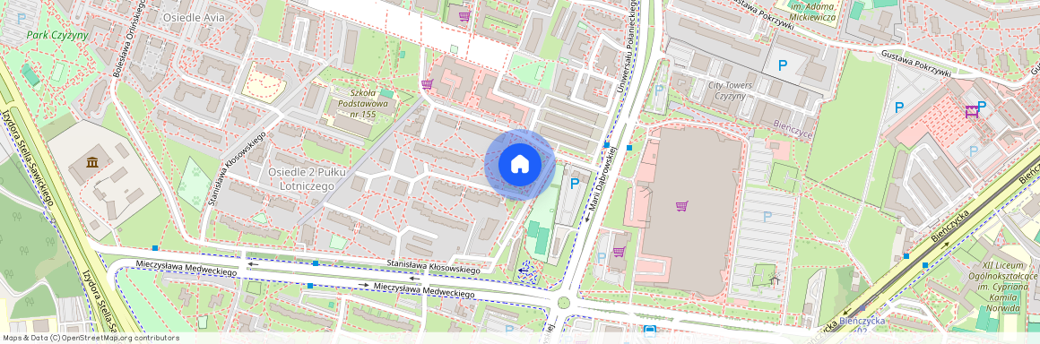 oś II Pułku Lotniczego, Czyżyny, Czyżyny, Kraków, małopolskie