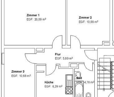 Schöne 3 ZKB im Forstfeld! - Photo 1