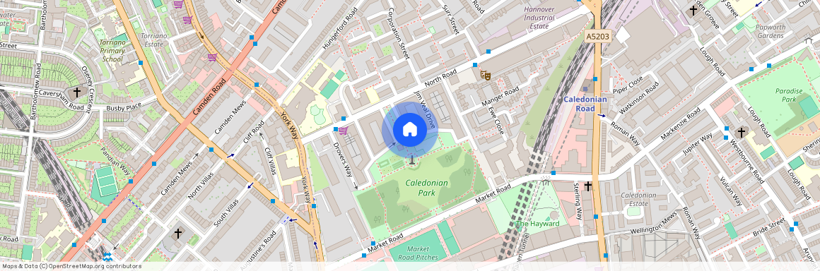 Clock View Crescent, Islington, London, N7