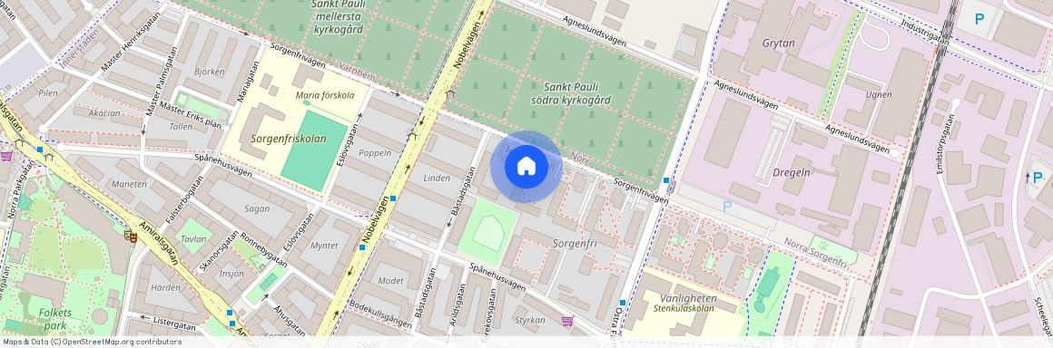 Sorgenfrivägen 29A, Östra Sorgenfri