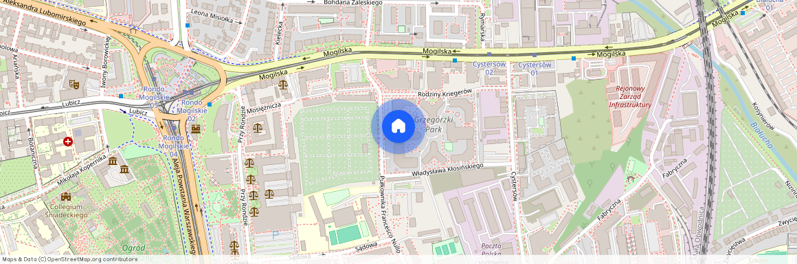 ul. płk. Francesco Nullo, Grzegórzki, Grzegórzki, Kraków, małopolskie