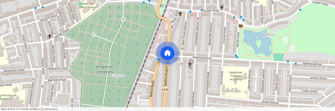 Hayling Avenue, Baffins