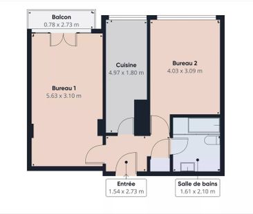 APPARTEMENT 2 PIECES - 970 AV. GÉNÉRAL DE GAULLE - CENTRE-VILLE SAI... - Photo 1
