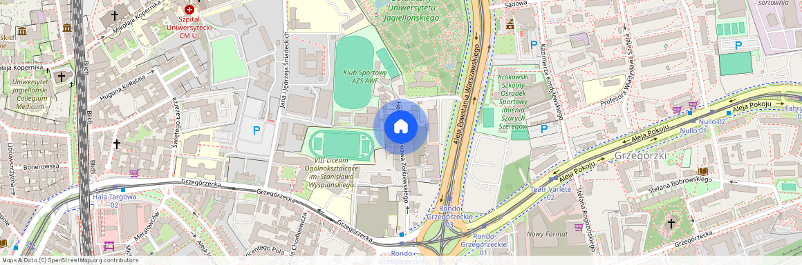 ul. Hetmana Żółkiewskiego, Wesoła Wschód, Grzegórzki, Kraków, małopolskie