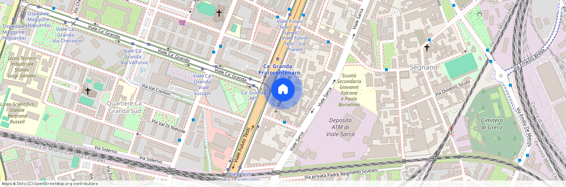 Via Romolo Bitti, Milan, Lombardy 20126