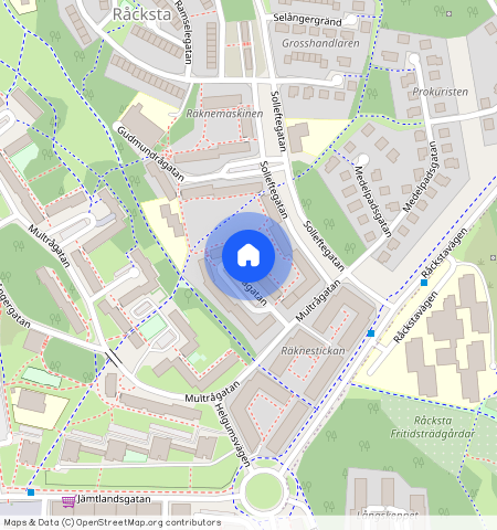 Multrågatan **, Råcksta