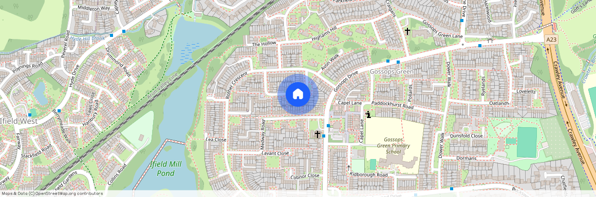 RH11 8DN, Crawley