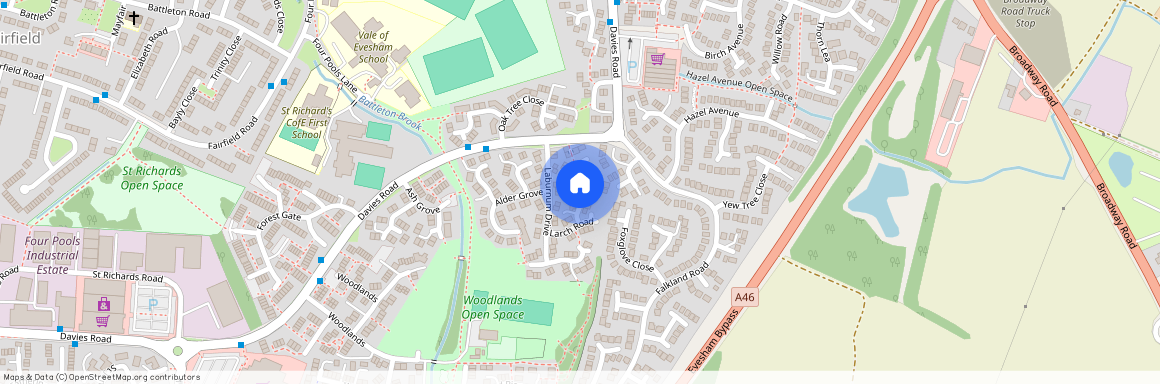 Linden Close, Evesham, WR11