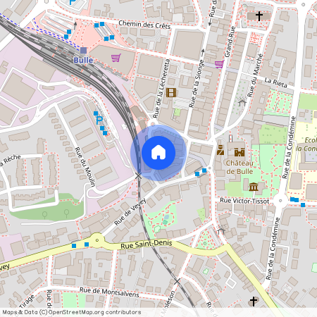 Rue Nicolas-Glasson 9-11-11A, 1630 Bulle