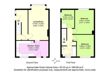 3 bedroom end of terrace house to rent - Photo 3