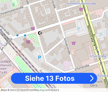 Balkon, Dusche & Wanne! Schöne 2 Raum Wohnung in ruhiger Innenstadt... - Foto 1