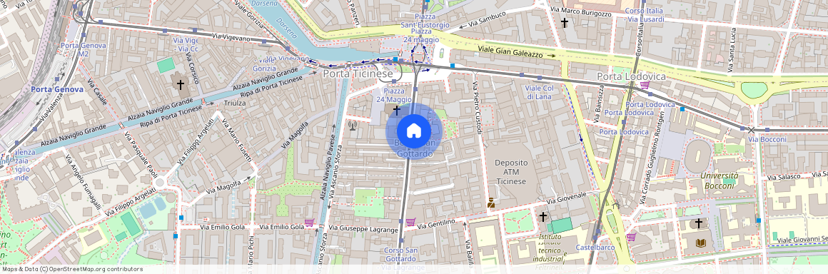 Corso San Gottardo 9, Milano (MI), Ticinese