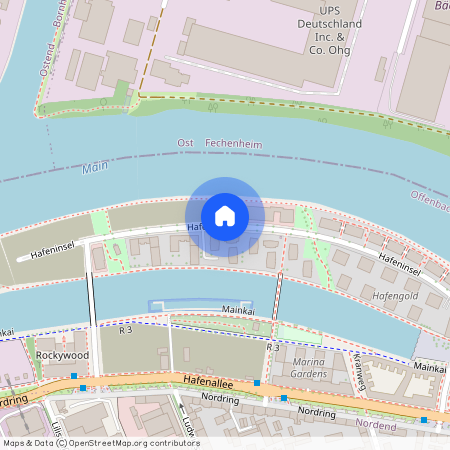Hafeninsel, 63067 Offenbach am Main-Nordend, Deutschland