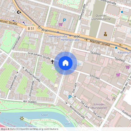 Heinrich-Böcking-Straße, 66121, Heinrich-Böcking-Straße    Saarbrücken