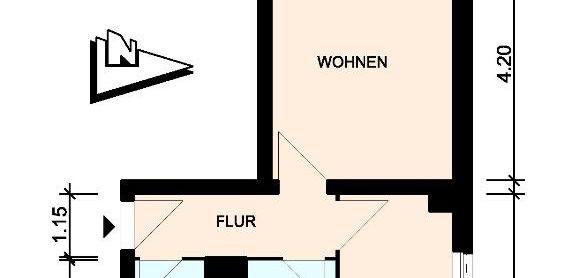 Gemütlich und in Kaufhofnähe - 23566 Lübeck - Photo 2