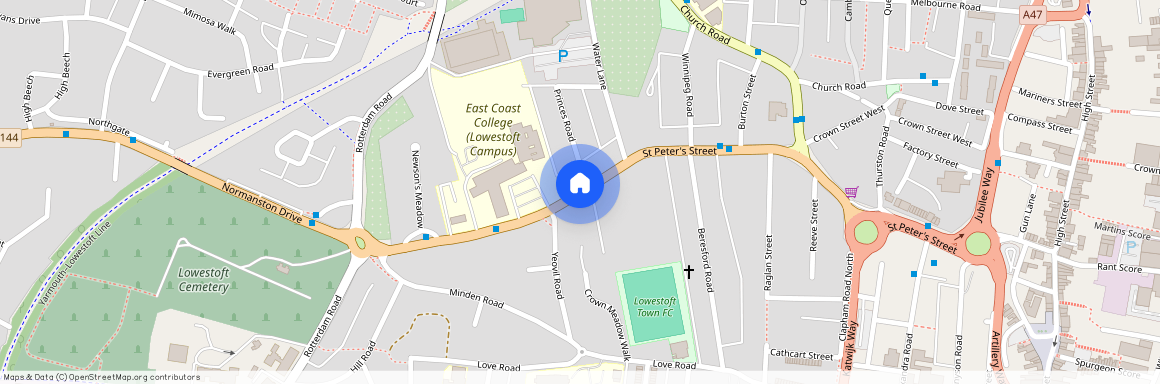 St Peter Street- LOWESTOFT