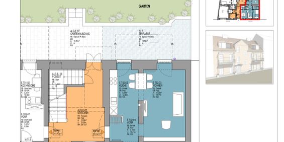 Brandhofgasse 10/2 - Erstbezug mit Terrasse: Moderne 4-Zimmer Wohnung in Graz zu vermieten - Foto 3