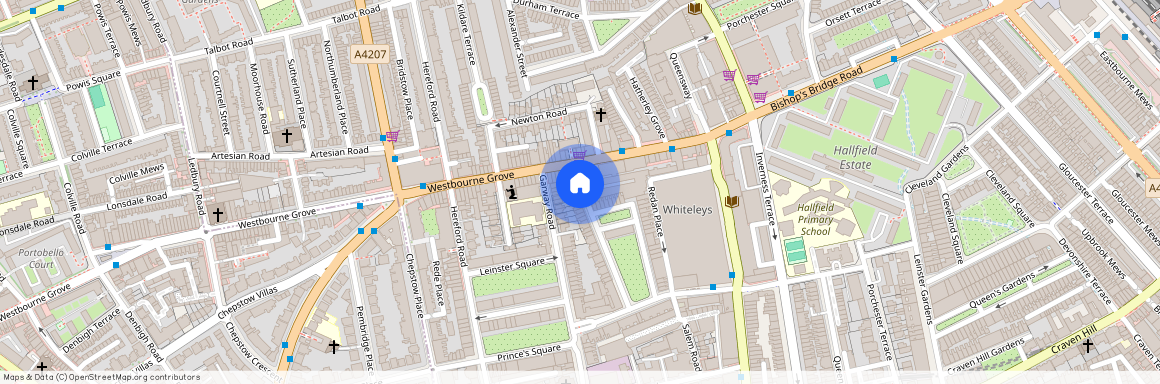 Kensington Gardens Square, Bayswater, W2 4BQ, London