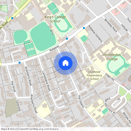 The Downs, Wimbledon Village, London, SW20