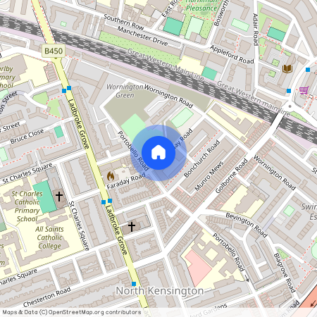 Faraday Road, North Kensington, London, W10