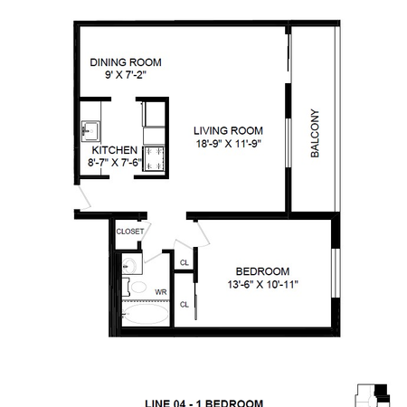 1 Bedroom - Photo 3